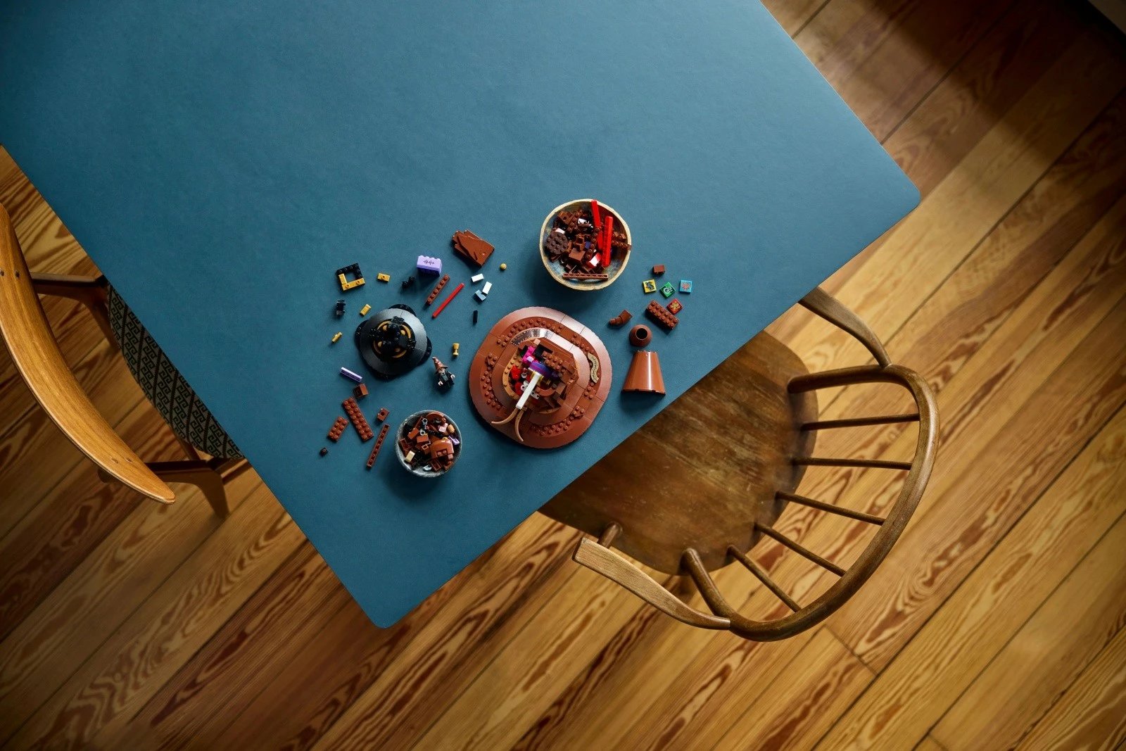 Set LEGO Harry Potter Talking Sorting Hat 76429, 561 pjesë, kafe