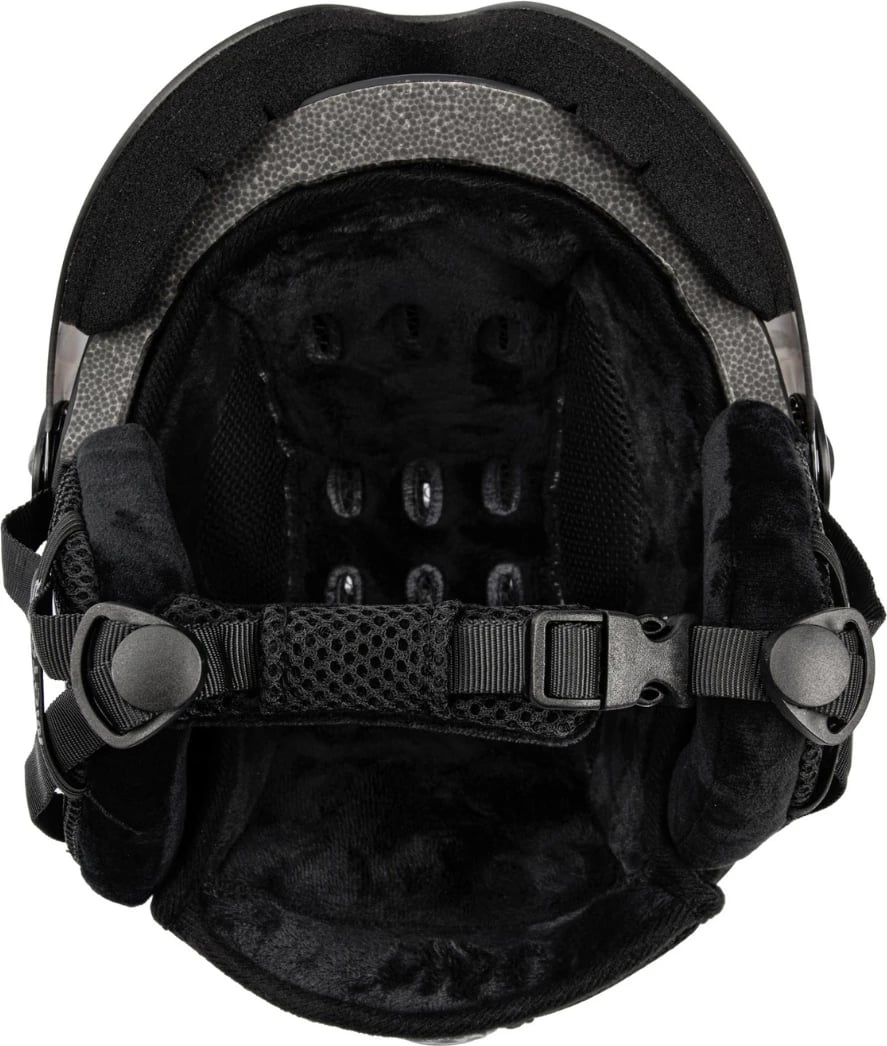 Helmetë skijimi Meteor unisex, e zezë