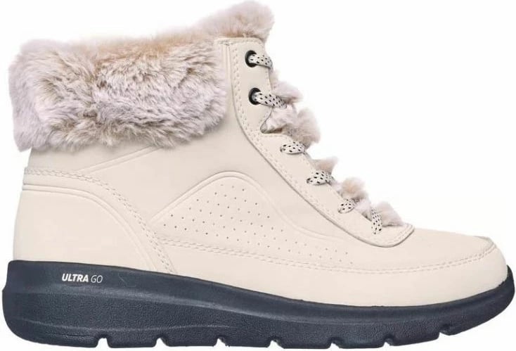 Çizme dimri për femra Skechers, natyrale/zeza