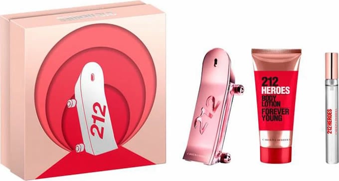 Set Eau de Parfum Carolina Herrera 212 Heroes 80ml