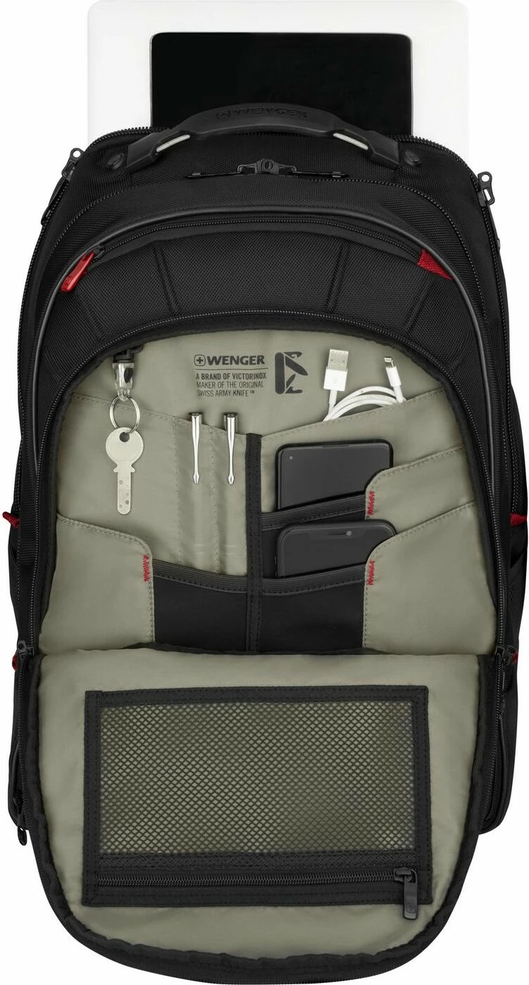 Çantë shpine Wenger Carbon Pro Business për laptop 15.6 inç, e zezë