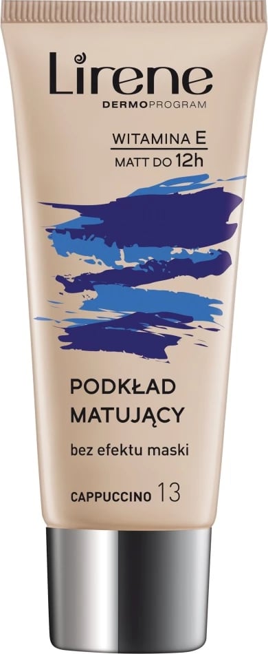 Fondatinë Lirene Nature Matte 13 Cappuccino 30ml