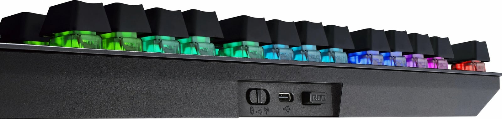 Tastierë mekanike gaming ASUS ROG Strix Scope RX TKL Wireless Deluxe, RGB, AZERTY, e zezë