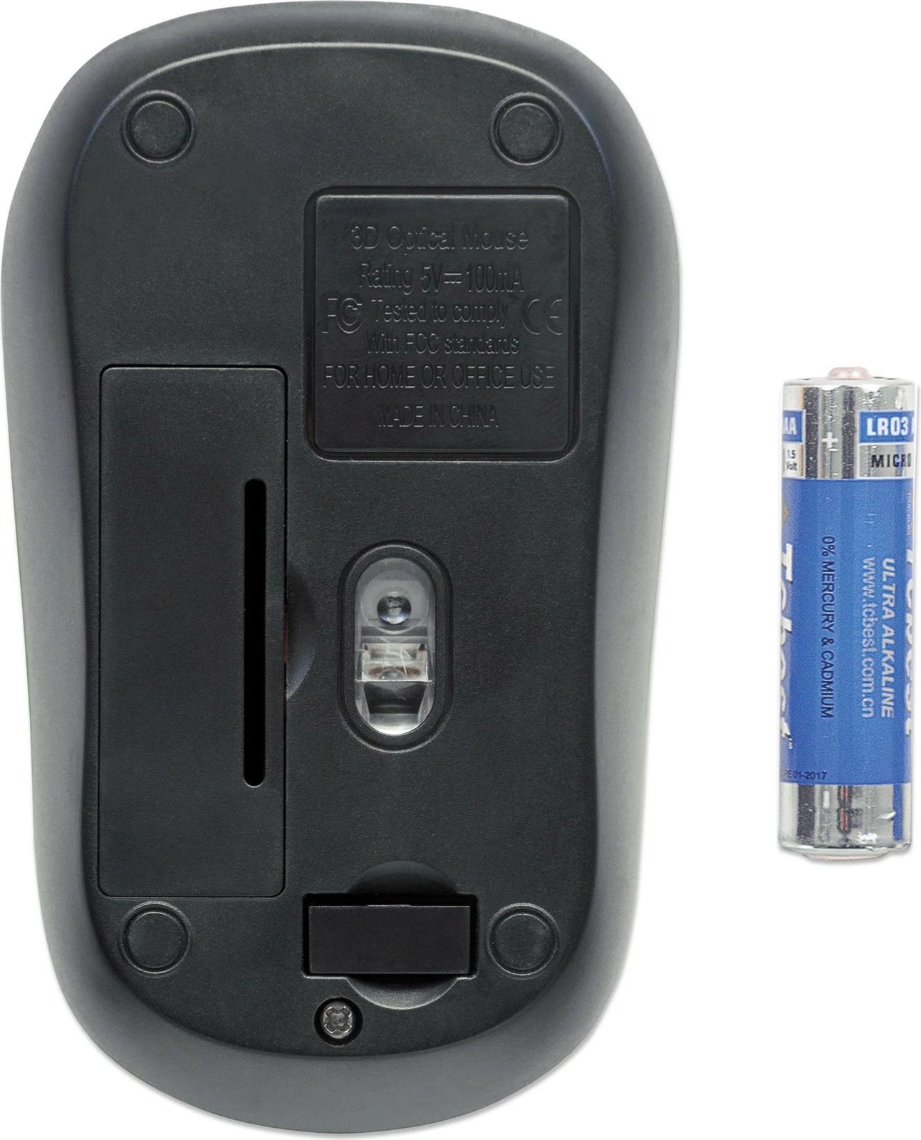 Maus wireless MANHATTAN Success, optik, 1000dpi, portokalli