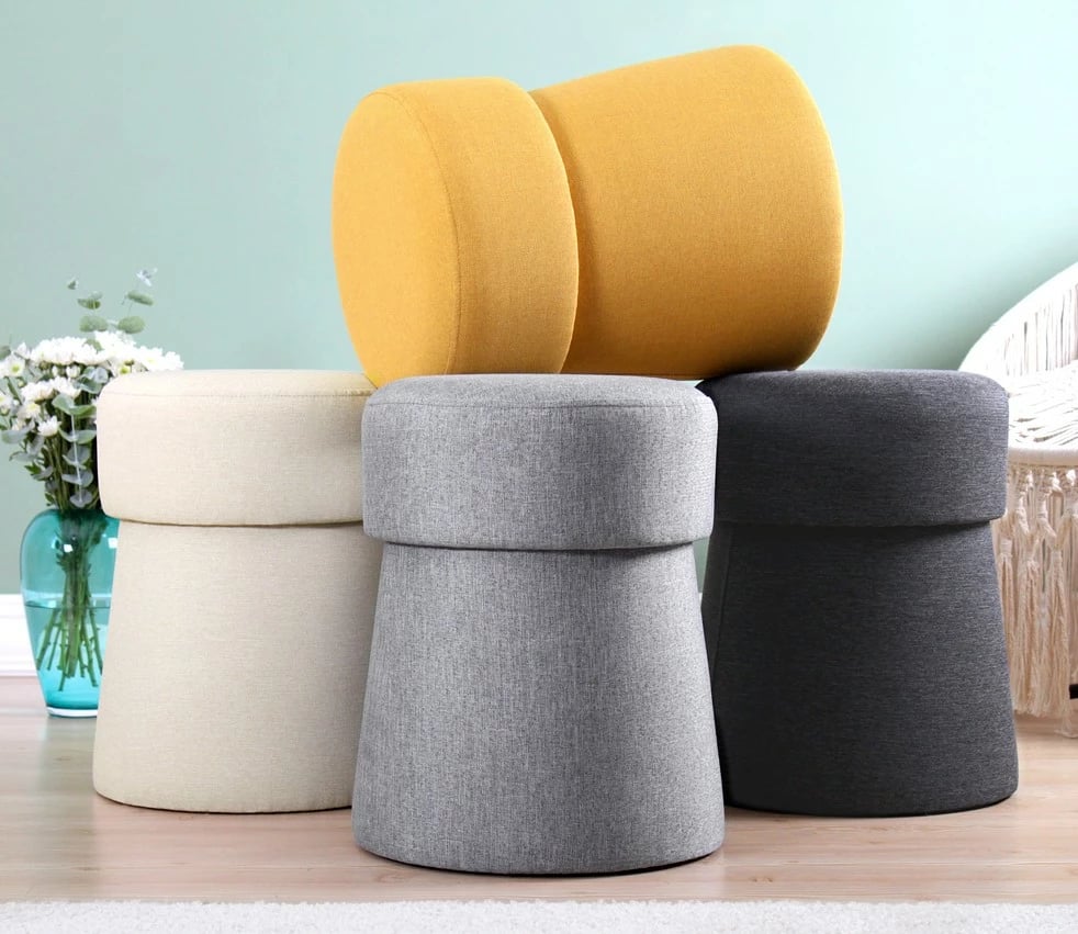 Puf Atelier del Sofa, Beans, krem