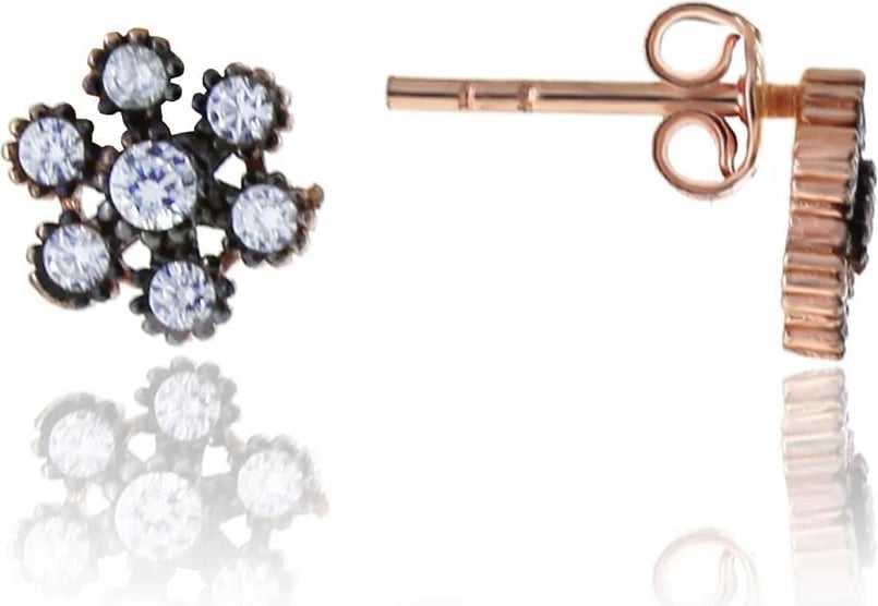 Vathë argjendi ngjyrë rozë gold, Jumeon, 10504KUPE