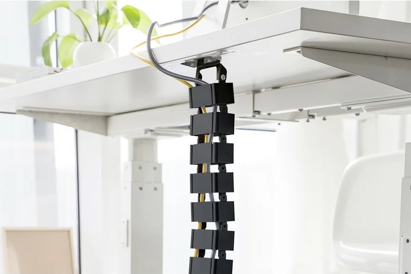 Aksesor kabllosh Digitus DA-90505, tabaka fleksibile, 130 cm, ABS/metal, e zezë