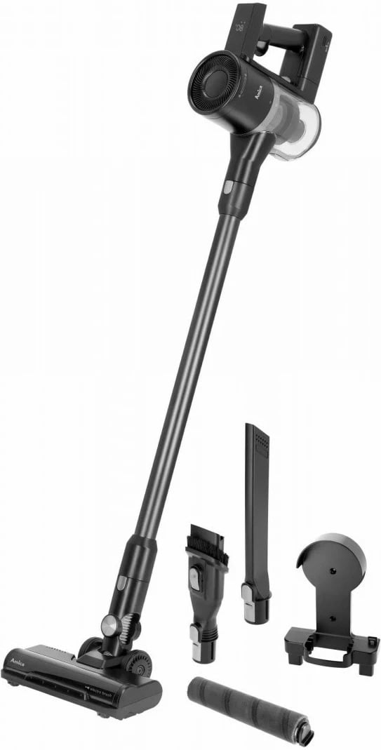 Fshesë me korrent pa kabllo Amica VGB 8010 0.65L 60 min e zezë, set aksesorësh