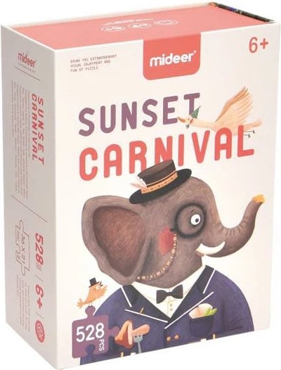 Puzzle Mideer Forest Carnival 528 Copë