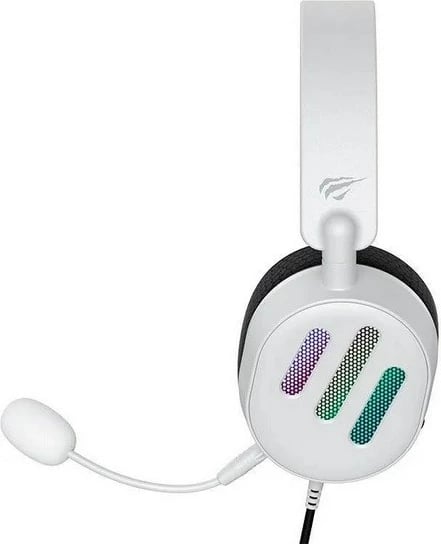 Kufje gaming Havit H2038U, me kabllo, bardhë/zi