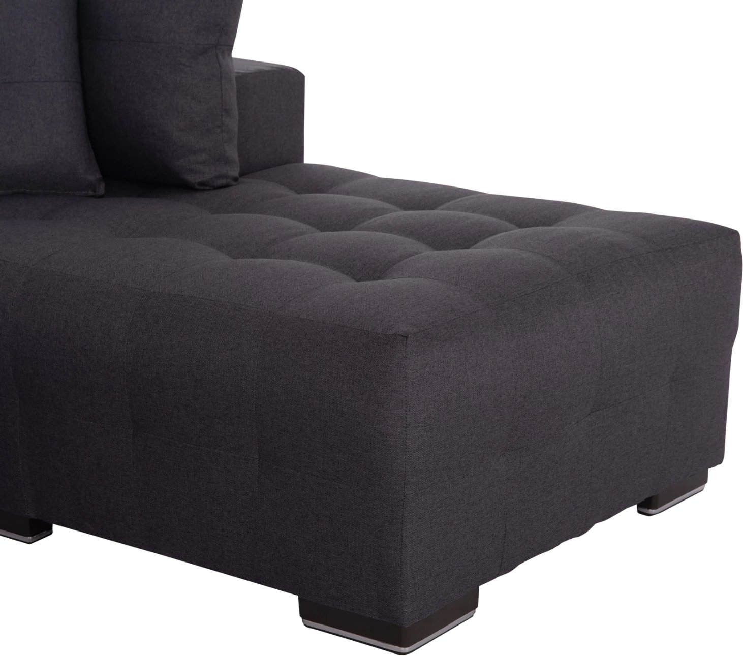 Kënd-sofë me hapësirë për gjëra, ngjyrë gri, TRENDSTON FH3302.01R, 298x177x95cm