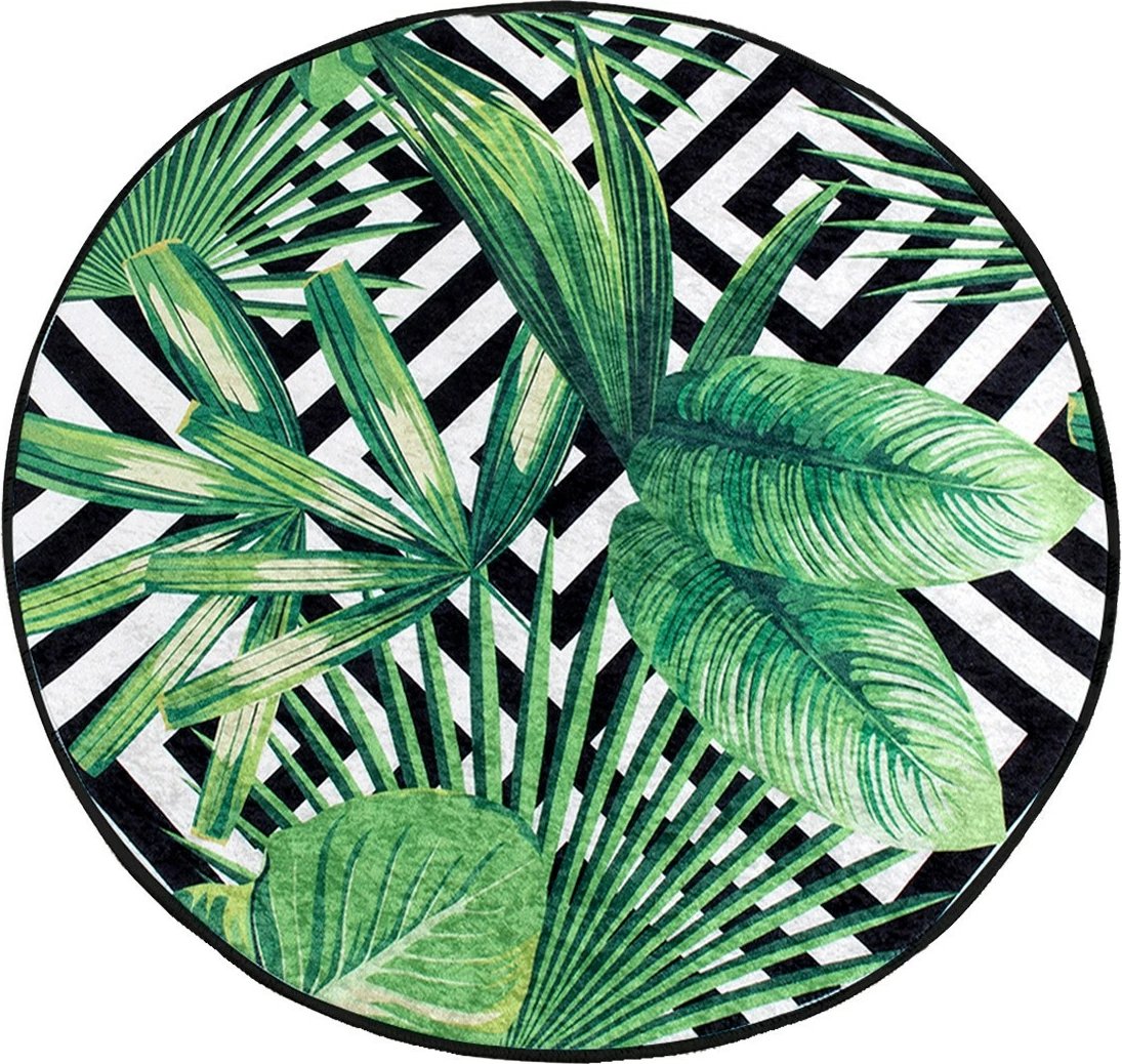 Tapet banje Mijölnir, Tropic Djt, shumëngjyrësh, 100 cm