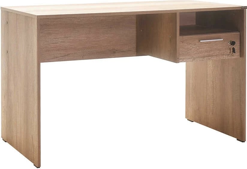 Tavolinë studimi Hanah Home, Cms-510-Tt-1, ngjyrë arrë e çelët
