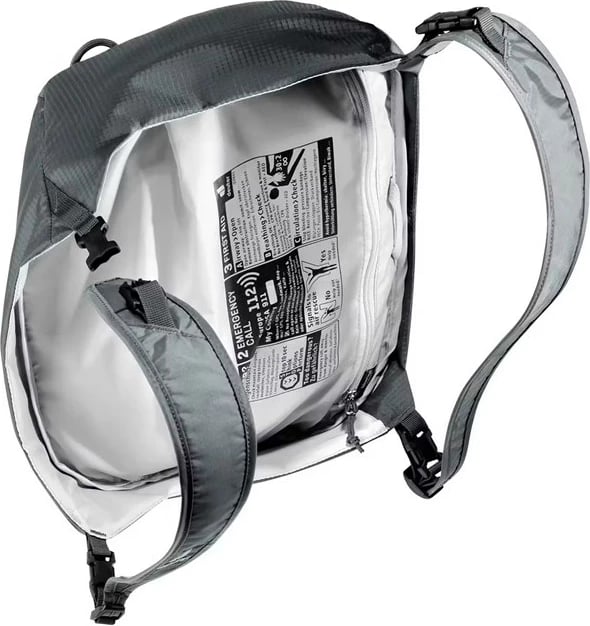 Çantë shpine Deuter Aircontact Pro 65+10 SL për gra, grafit