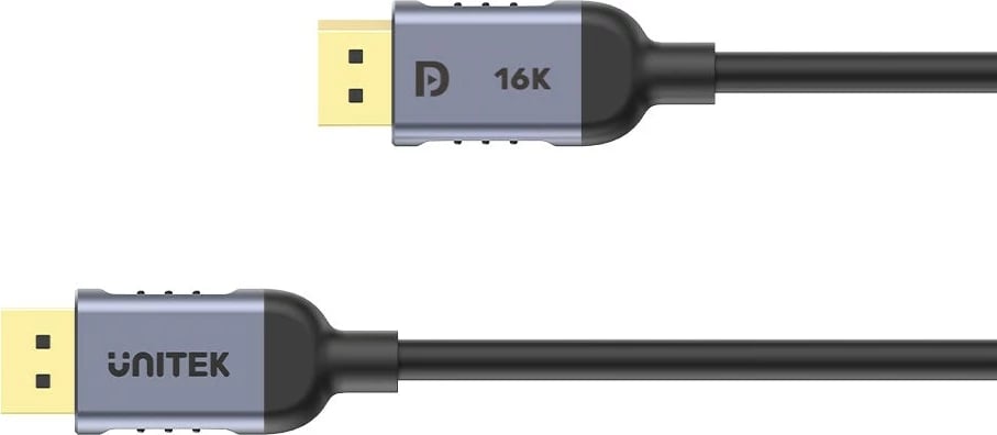 Kabllo DisplayPort UNITEK C1628GY01-5M, 5 m, E zezë