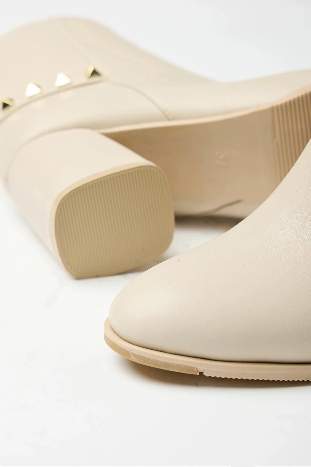 Çizme për gra, ngjyrë bezhë, Jumeon, MK1345025KR20-005