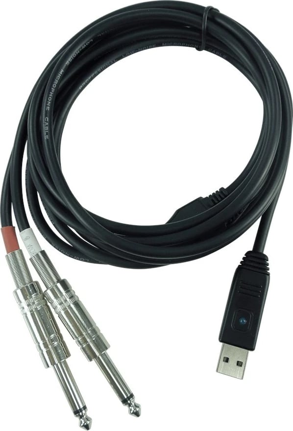 Kabllo audio interface Behringer Line 2 USB, 2 m, e zezë