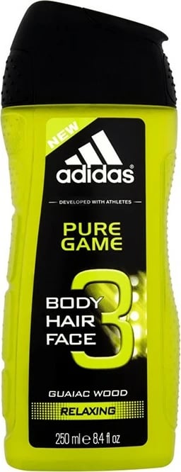 Xhel dushi për meshkuj Adidas Pure Game 250ml