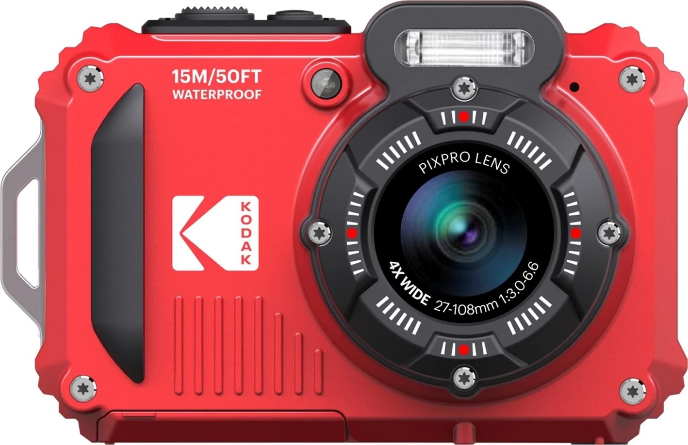 Kamera Kodak WPZ2 e papërshkueshme nga uji, e kuqe