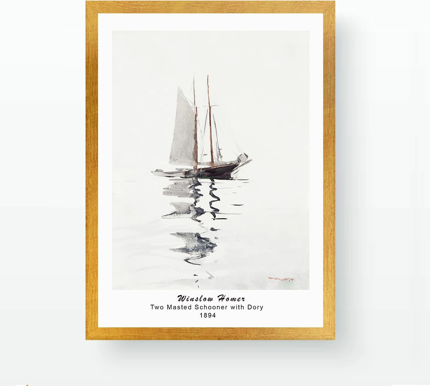 Pikturë dekorative me kornizë, shumëngjyrëshe, Wallity, AC7436502338366-3545, 35x45cm