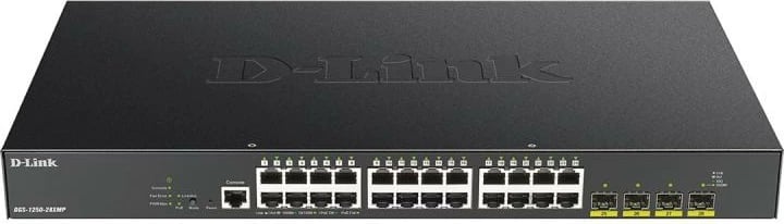 Switch, D-Link, DGS-1250-28XMP/E, 24 porte, 1Gbps