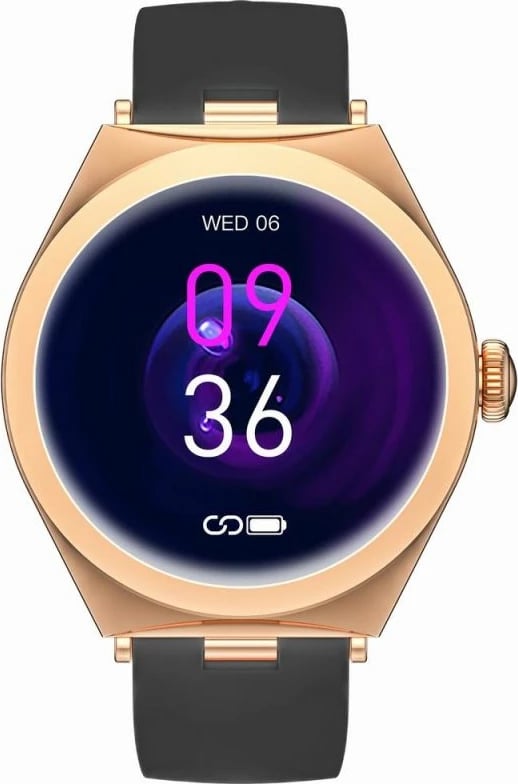 Smartwatch Gravity për femra, rozë e zezë