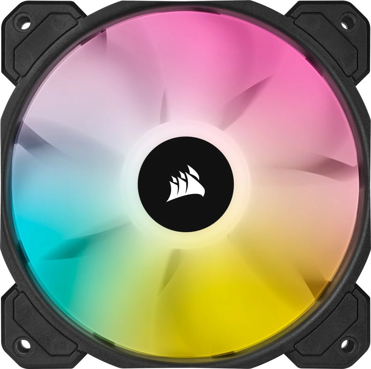 Ventilator Corsair SP120 RGB ELITE, 12 cm, 550 RPM, 1500 RPM, i zi Ventilator Corsair SP120 RGB ELITE, 12 cm, 550 RPM, 1500 RPM, i zi