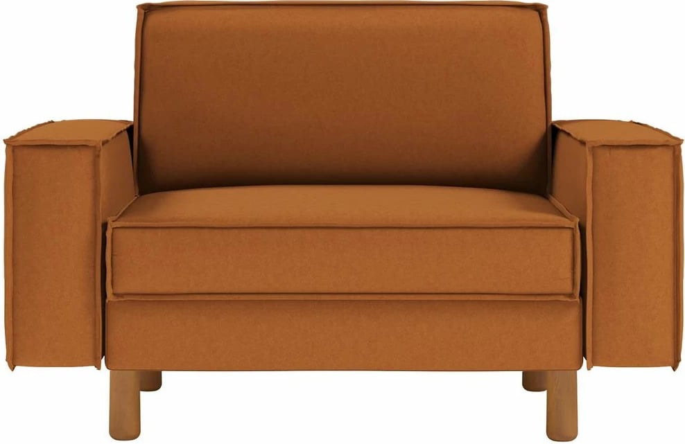 Karrige e madhe Sparrow, karamel, këmbë druri, Atelier del Sofa