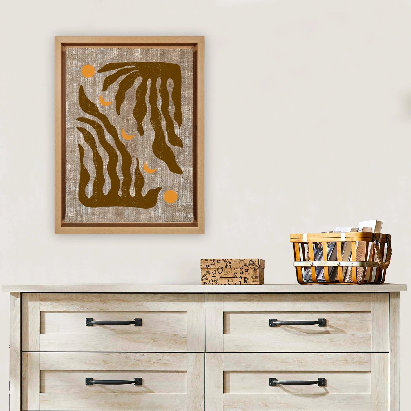 Pikturë dekorative në kanavacë, shumëngjyrëshe, Wallity, LNJ318122299782, 36x46cm