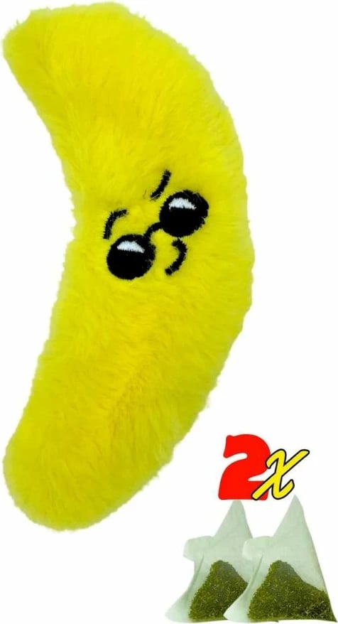 Lodër për mace, Paws & Whiskers, Miyav 1008, e verdhë, 15cm