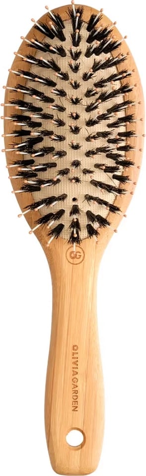 Furçë për flokë Olivia Garden Bamboo Touch Detangle Combo Brush HH-P6 për femra, 1 copë