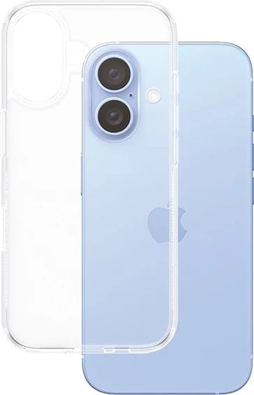 Mbështjellës PanzerGlass HardCase për iPhone 16, 6.1", transparent