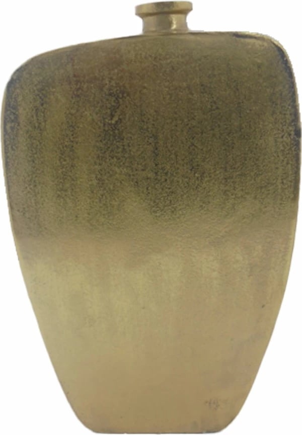 Vazo Oden, alumin, ngjyrë ari, 25x7x42cm Vazo Oden, alumin, ngjyrë ari, 25x7x42cm
