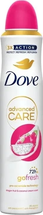 Deodorant spray unisex Dove Advanced Care Dragon Fruit 200ml