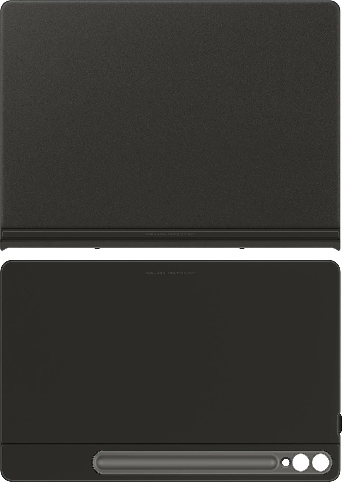 Mbështjellës Samsung Smart Book Cover për Galaxy Tab S10+ / S9+ / S9 FE+ i zi