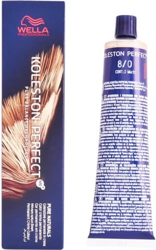 Ngjyrë flokësh Wella Koleston Perfect Me+ 8/0 Pure Naturals 60ml