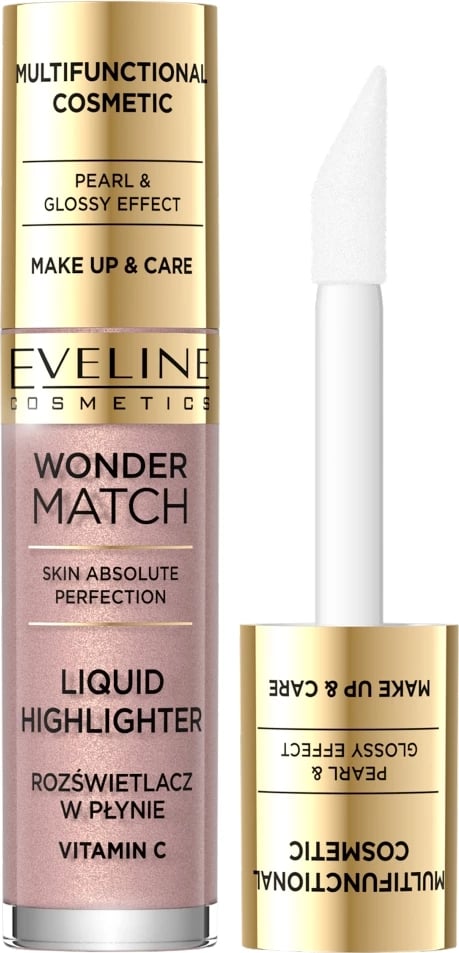 Highlighter liquid Eveline Cosmetics Wonder Match 01, 4.5ml
