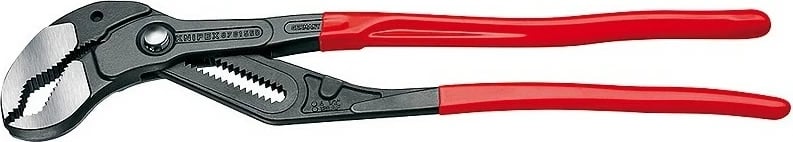 Knipex slip-joint pinca Cobra XXL, 400mm, krom-vanadium, dorezë plastike, kuqe