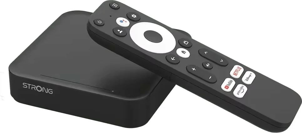 Google TV Box TechniSat Strong Leap S3, 4K Ultra HD, Android 11, i zi