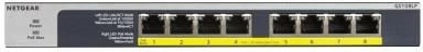 Switch Netgear GS108LP, 8xGE PoE/PoE+, kasë metalike