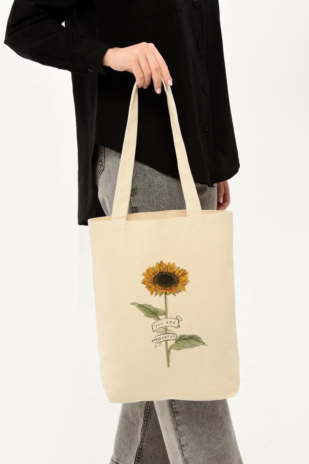 Torbë tote Zoozie Bags, krem, 0607
