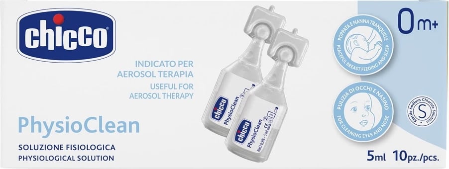 Zgjidhje fiziologjike izotonike Chicco PhysioClean uniseks 10x5ml