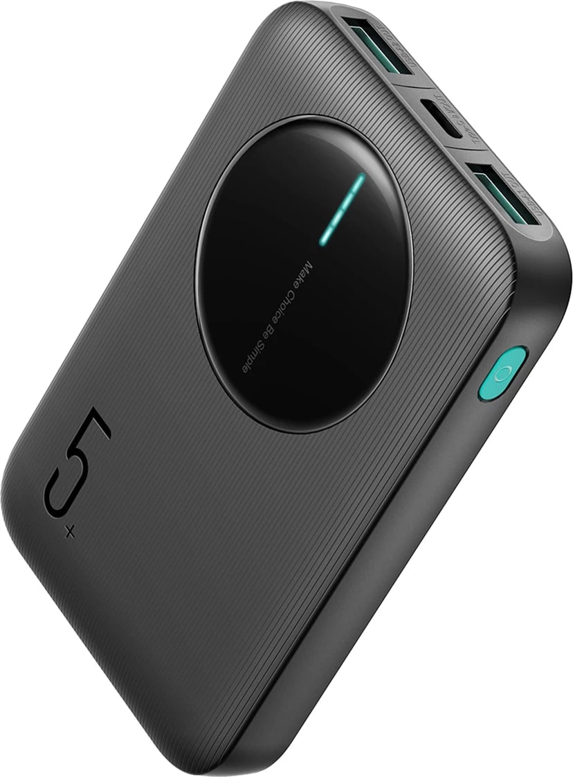 Powerbank Joyroom JR-PBF13, 5000mAh, 2x USB-A, 1x USB-C, e zezë Powerbank Joyroom JR-PBF13, 5000mAh, 2x USB-A, 1x USB-C, e zezë