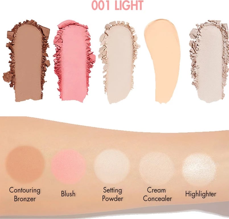 Pupa Never Without Palette - 001 Light