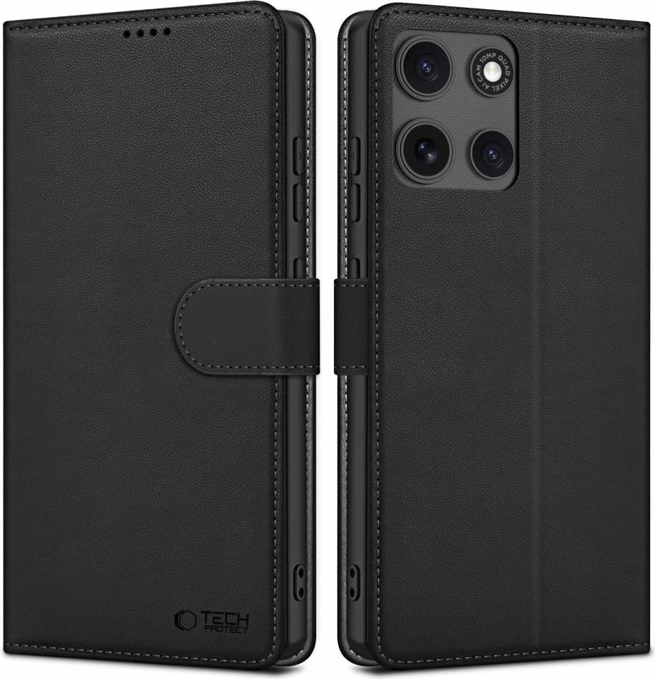 Mbështjellës Tech-Protect për Motorola Moto G15 / G15 Power, i zi
