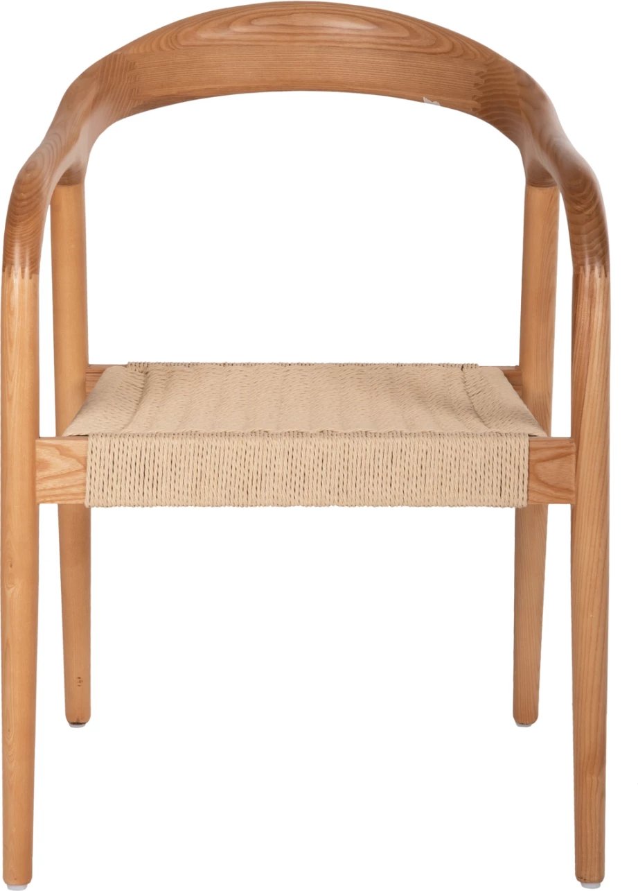 Karrige me krahë, kornizë frashëri, sedilje letre, FH9874, 57x54x78H cm