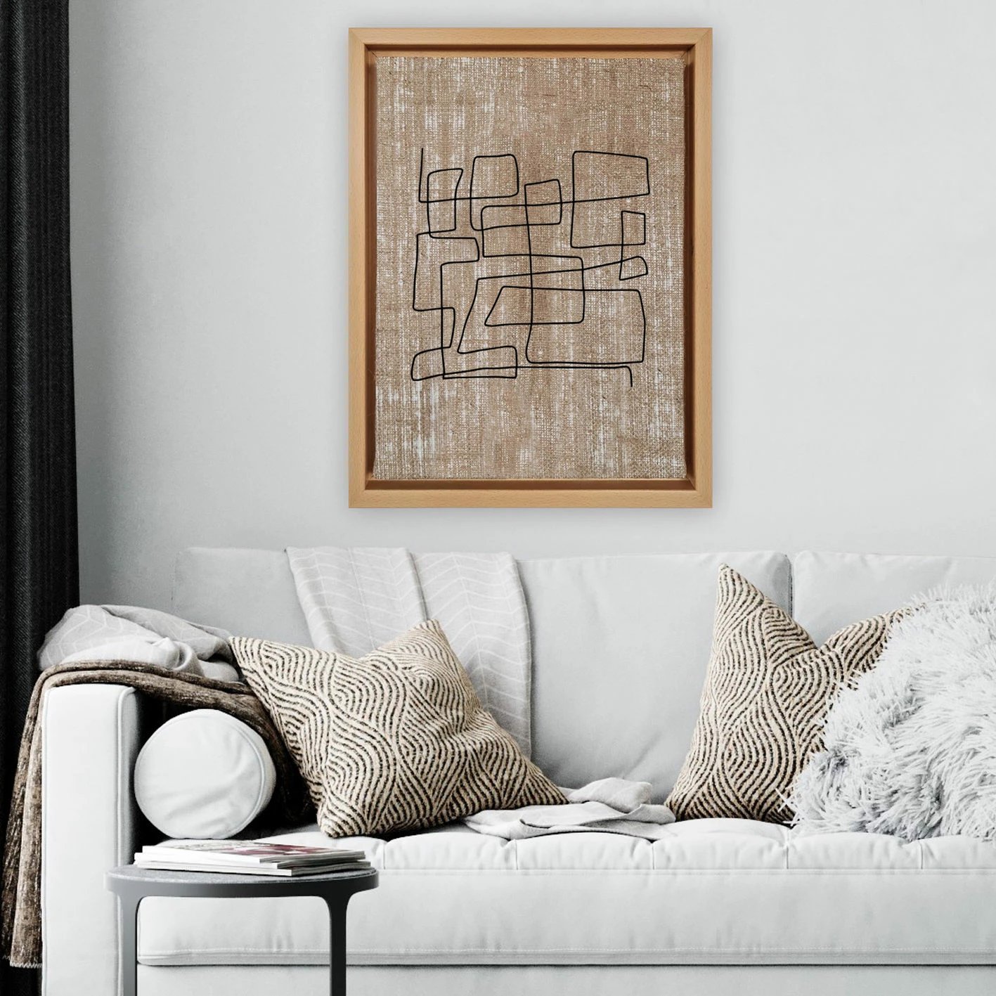 Pikturë dekorative në kanavacë, shumëngjyrëshe, Wallity, LNJ818206842823 - 66x96cm