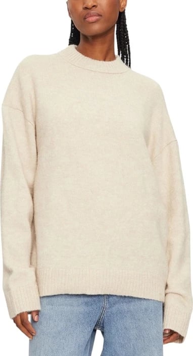 Xhemper për femra Calvin Klein Jeans, beige