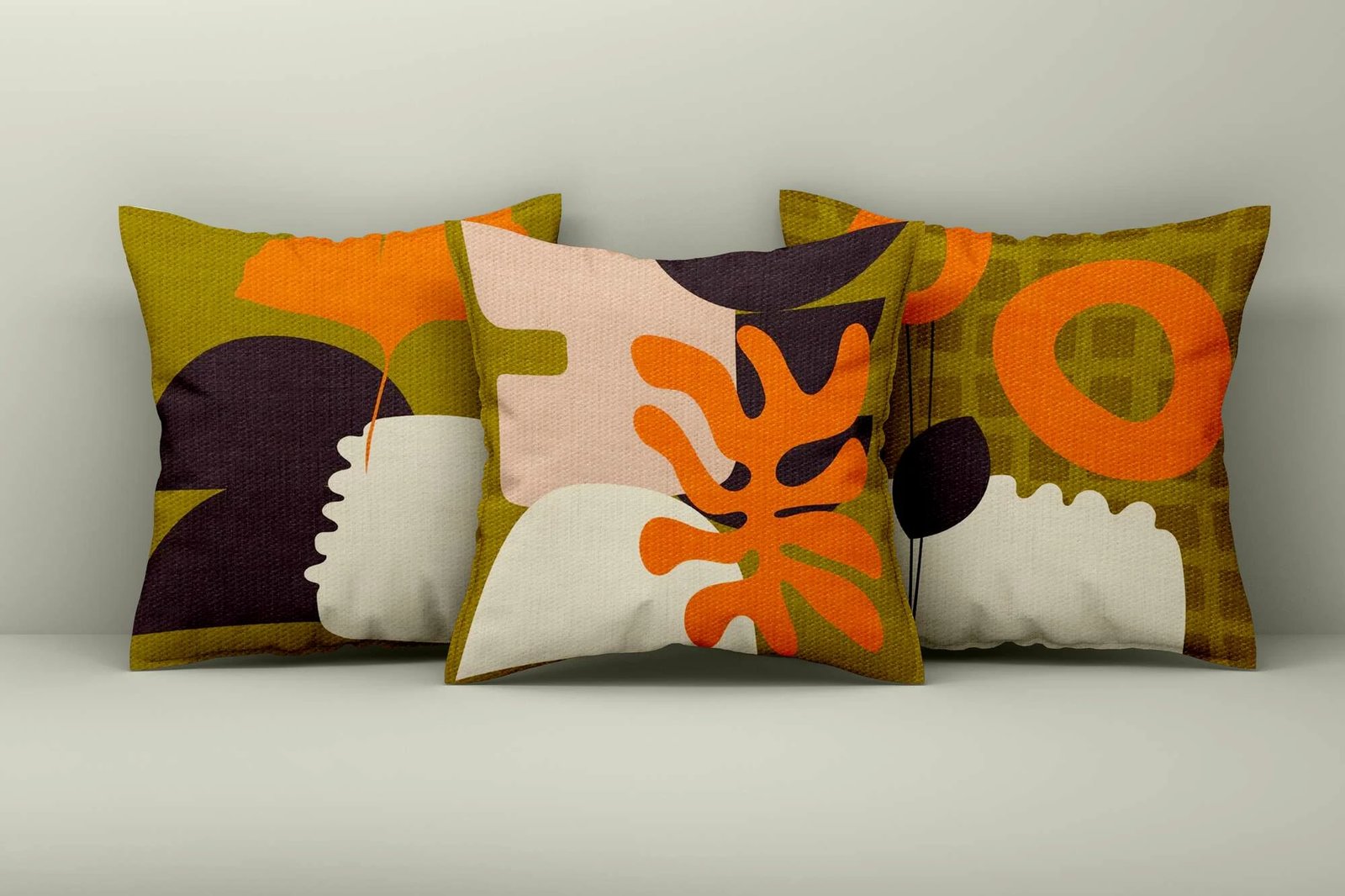 Set mbulesash jastëkësh (3 copë), dizajn Aberto, Asr_plw25 - 4