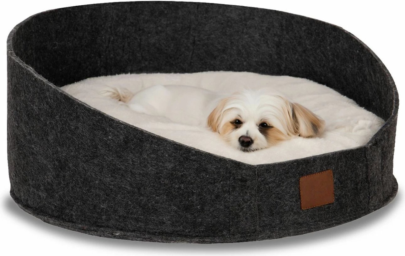 Shtrat për kafshë Paws & Whiskers, Robin, ngjyrë gri